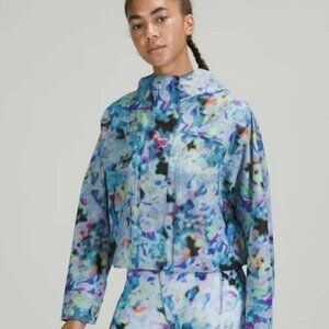 NWT Lululemon Rain Chaser Jacket SeaWheeze 🦄 Glyde Size 8 Euphoria